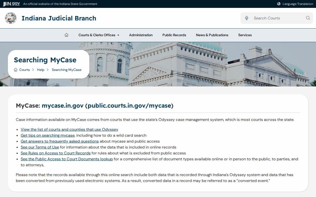 Sullivan County warrant records MyCase access information